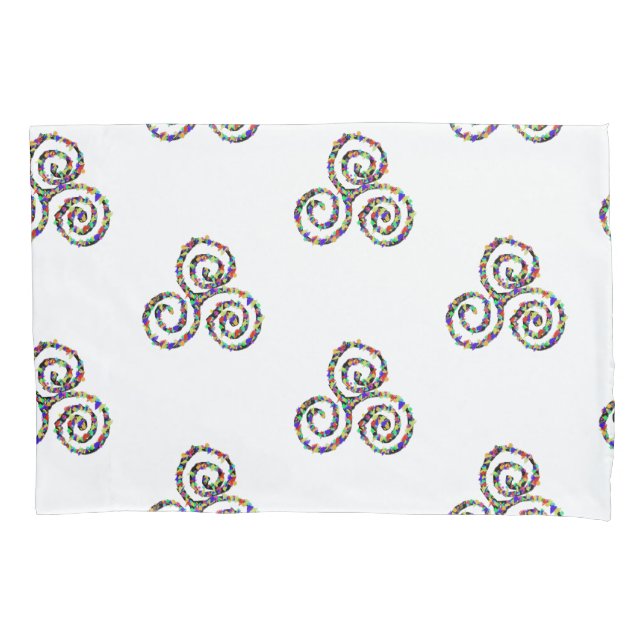 Celtic Triskelion Strength Pillowcase (Front)