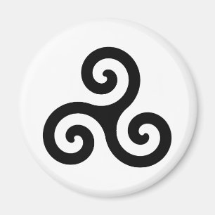 Celtic Triskelion Symbol Magnet