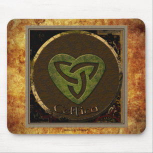 Celtic Triskellion-styled Irish-lover's Mousemat Mouse Pad
