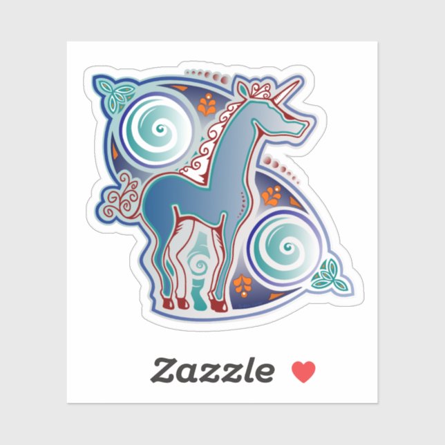 Celtic unicorn (Sheet)