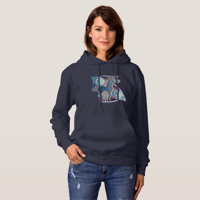 Celtic unicorn hoodie (Front Full)