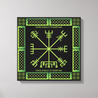 Celtic Vegvisir Canvas