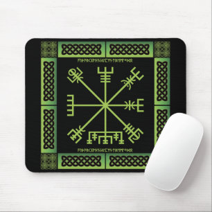 Celtic Vegvisir Mouse Pad