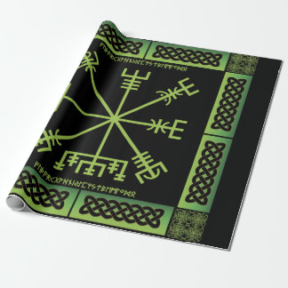 Celtic Vegvisir Wrapping Paper