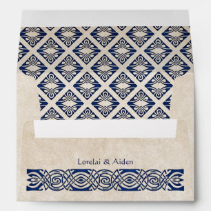 Celtic Viking Fantasy Wedding Envelope
