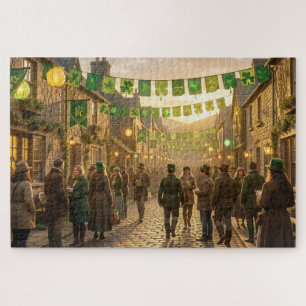 Celtic Village Festival Jigsaw Puzzle