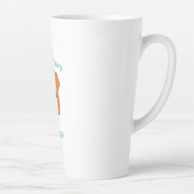 Celtic Wedding Latte Mug (Right)