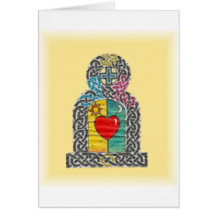 Celtic Window card