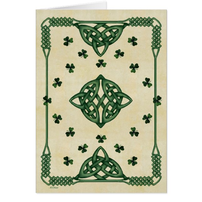 Celtic Wishes Card (Front)