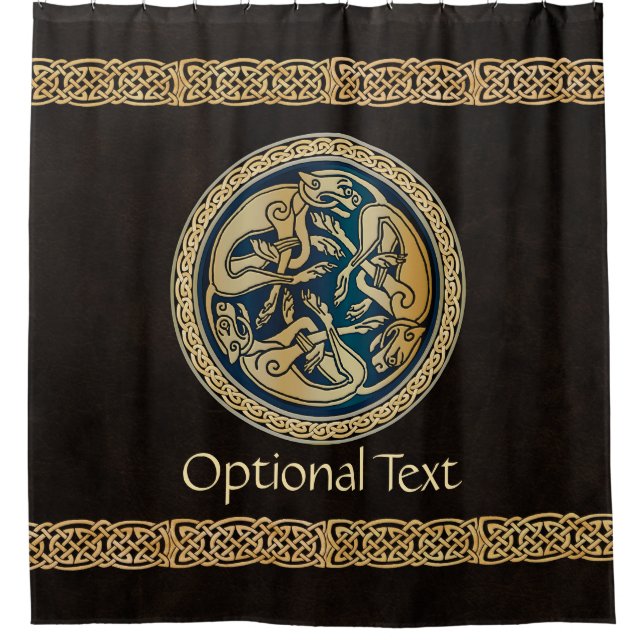 Celtic Wolf Knotwork Triad (Front)