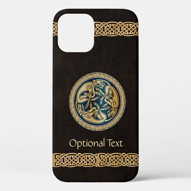 Celtic Wolf Knotwork Triad Case-Mate iPhone Case (Back)