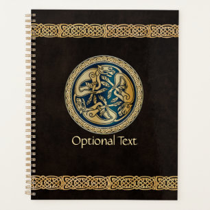 Celtic Wolf Knotwork Triad Planner