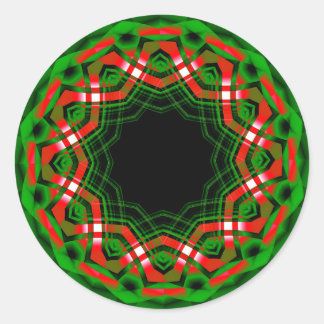 Celtic Yule Festival Classic Round Sticker