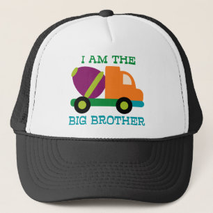 Cement Mixer Big Brother Trucker Hat