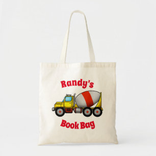 Cement Mixer Tote Bag