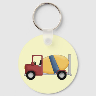 Cement Mixer Tshirts and Gifts Keychain