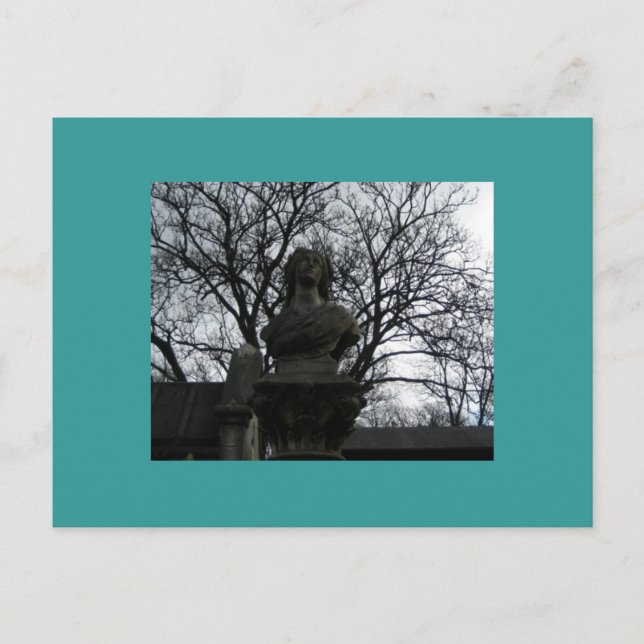 Cemetaries of Paris Postcard (Front)