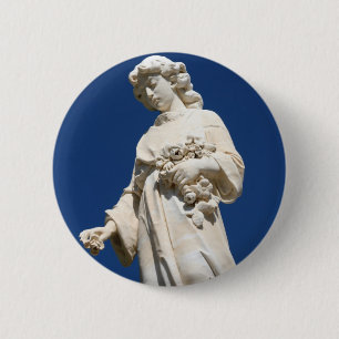 Cemetary Angel 2 Inch Round Button