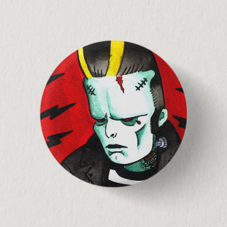 Cemetary King 1 Inch Round Button