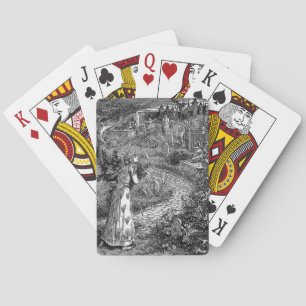 Cemetery at Night playing cards