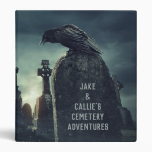 Cemetery Graveyard Adventure Binder