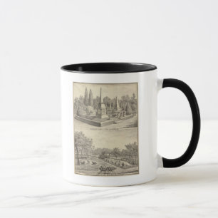 Cemetery lot Sacto, res Woodland Mug
