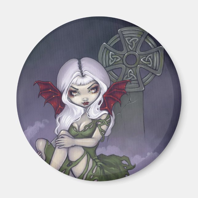 "Cemetery Mist" Magnet (Front)