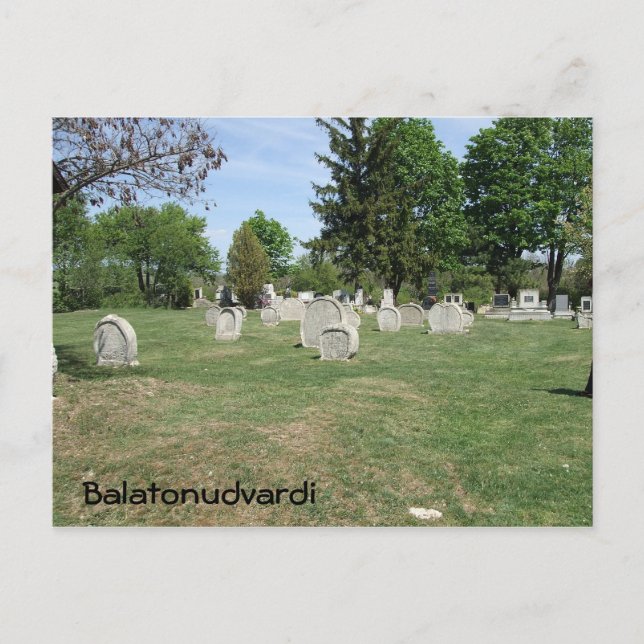 Cemetery Postcard (Front)