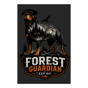 Cemetery Shift German Shepherd Halloween Gothic Gr Poster