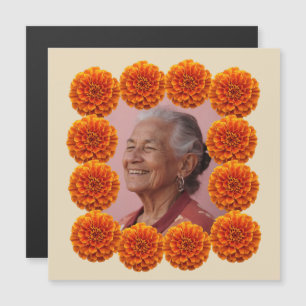 Cempasúchil Ofrenda Altar Foto Personalizada