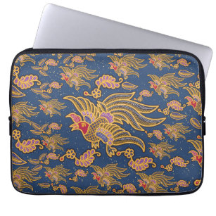 Cendrawasih Birds Batik Style Laptop Cases/Sleeves Laptop Sleeve