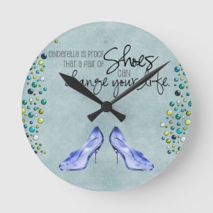 Cendrillon Chaussures Horloge