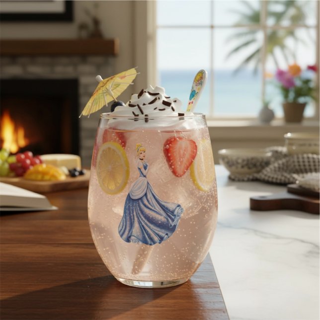 Cendrillon Verre à vin sans tache (Créateur téléchargé)