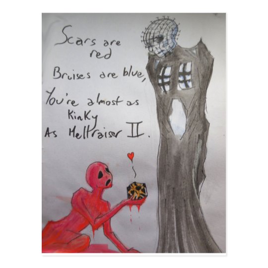 Cenobite Love Postcard