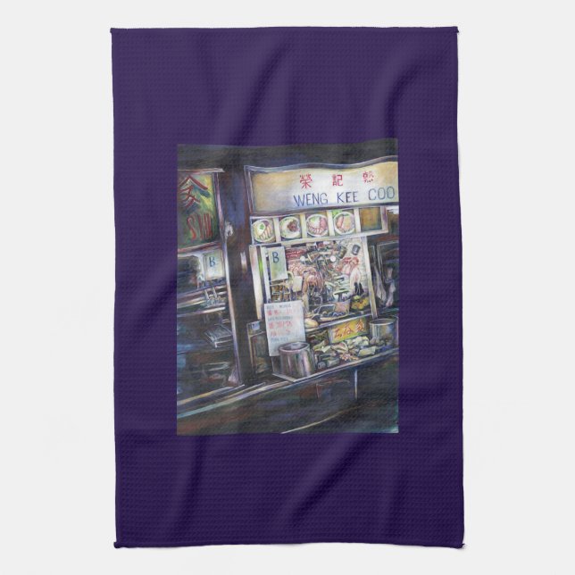Cenosillicaphia, Singapore Kitchen Towel (Vertical)