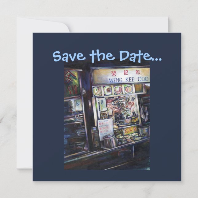 Cenosillicaphia, Singapore Save The Date (Front)