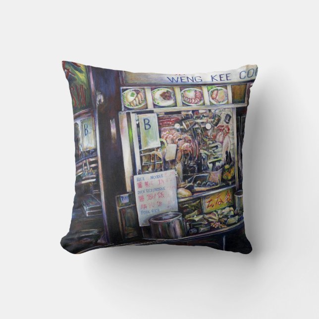 Cenosillicaphia Throw Pillow (Front)