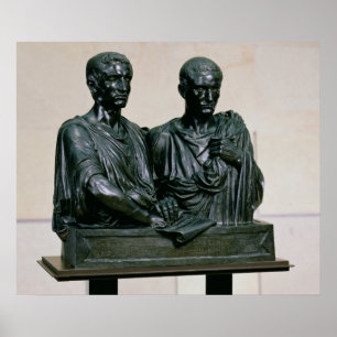 Cenotaph of the Gracchi, 1853 Poster