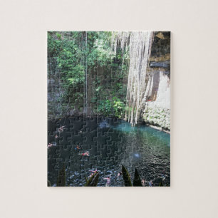 Cenote Bleu Sacré, Ik Kil, Mexique#2 Puzzle