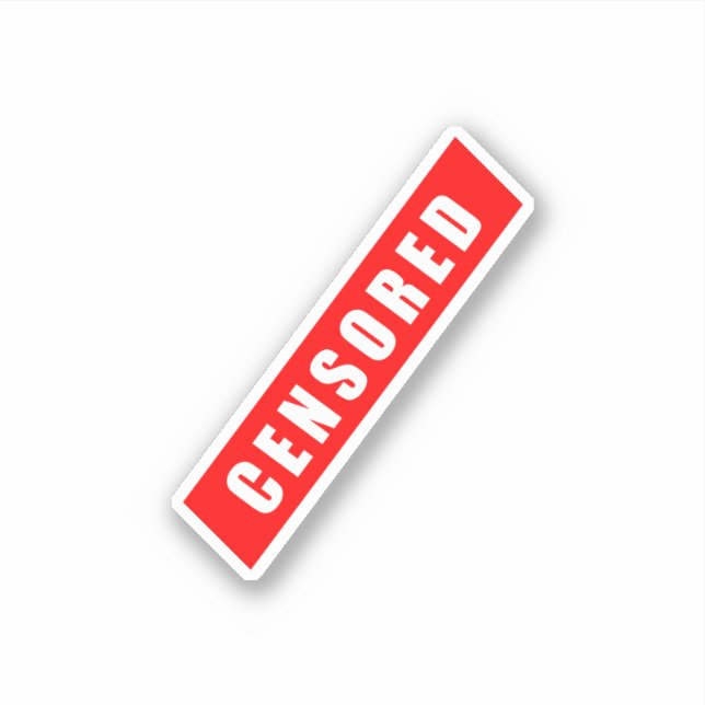 Censored, funny design (Front)