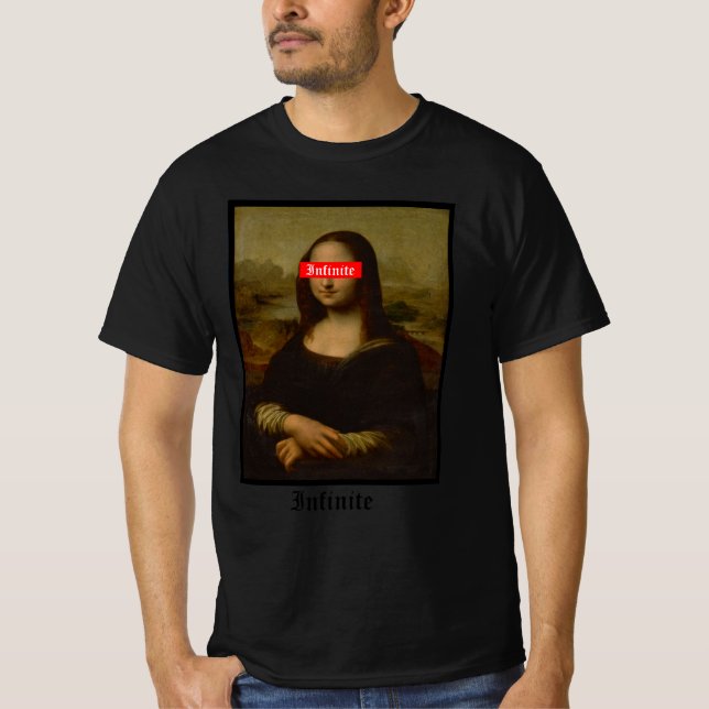 Censored Mona Lisa t-shirt (Front)