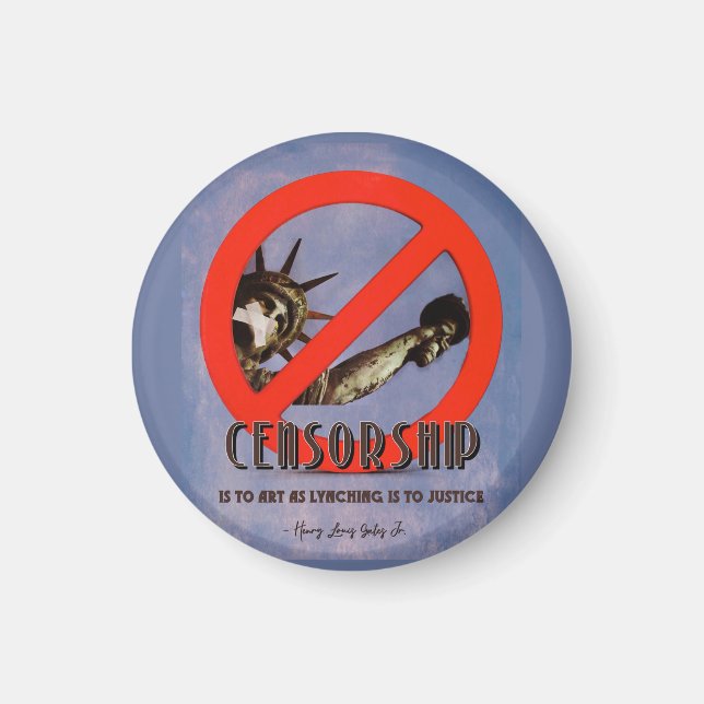 Censorship  magnet (Front)