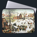 Census at Bethlehem, fine art, Laptop Sleeve<br><div class="desc">Census at Bethlehem by Pieter the Elder,  famous painting.</div>