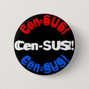 Census II 2 Inch Round Button
