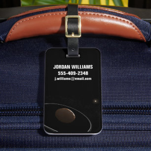 Centaur 1099 Chariklo And Its Rings. Luggage Tag