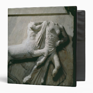 Centaur and female Lapith, metope no. 11 from the Binder