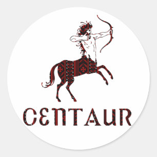 Centaur Classic Round Sticker
