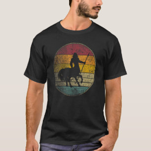 Centaur Horse Reading Book Vintage Distressed Retr T-Shirt