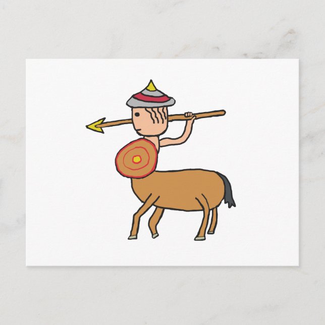 Centaur Postcard (Front)