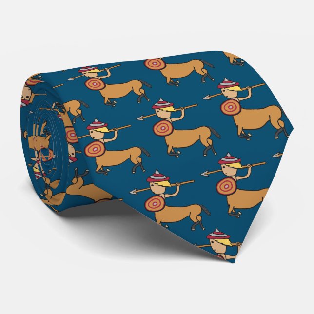 Centaur Sagittarius Tie (Rolled)